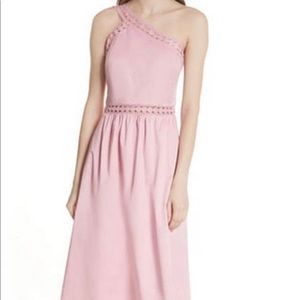 Ted Baker London Kallii One Shoulder Cotton Midi Dress